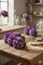 12PC Luxurious 18-Inch Purple Hydrangea Stem Set of 12 - Exquisite 7-Inch Diameter - Ideal for Home Decor, Wedding Bouquets, and Special Occasion Floral Centerpieces